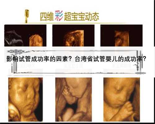 影响试管成功率的因素？台湾省试管婴儿的成功率？